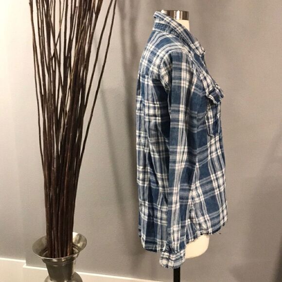 BlankNYC plaid button down shirt - Picture 3 of 6